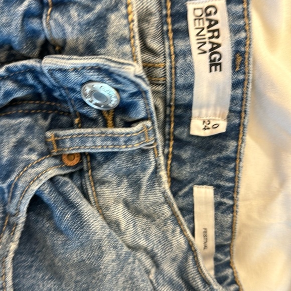 Garage Denim Festival Shorts - Picture 3 of 3